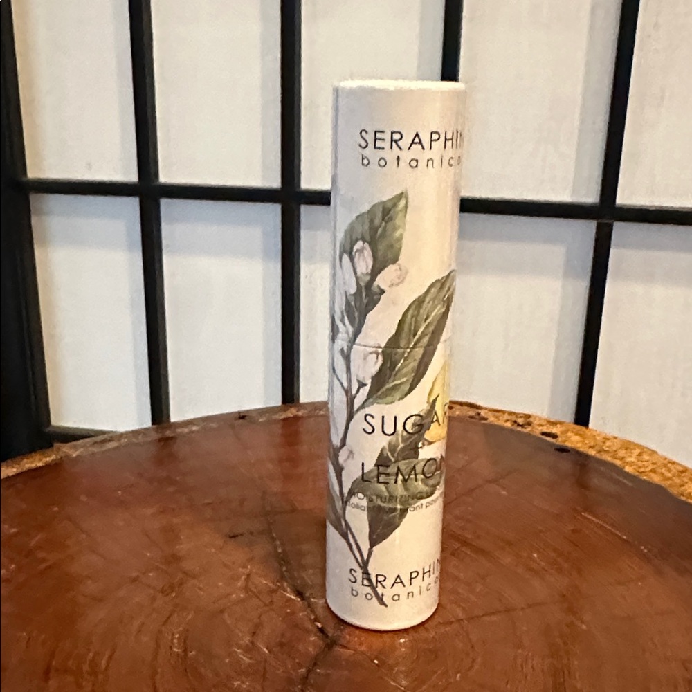 Seraphine Botanicals Sugar Lemon Moisturizing Lip Scrub New In Box